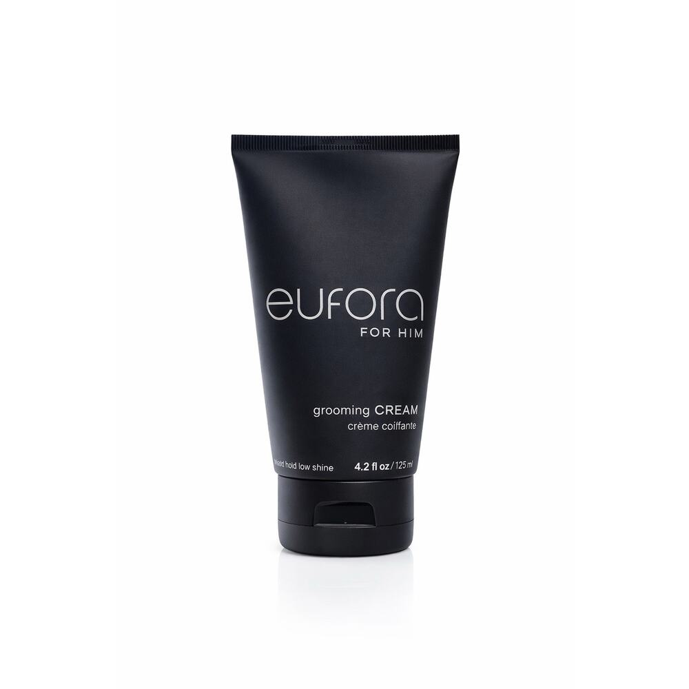 Eufora For Him Grooming Cream – Medium Hold, Low Shine, 4.2 fl oz (125 ml)